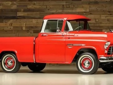 1956 Chevrolet Cameo 3100 Series 1/2-Ton Pickup — 1 of just 1,452 built in 1956 — America's first pickup with styling for suburbia