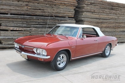 1966 Chevrolet Corvair Corsa Spider — Numbers-matching 2,683cc air-cooled flat-six engine