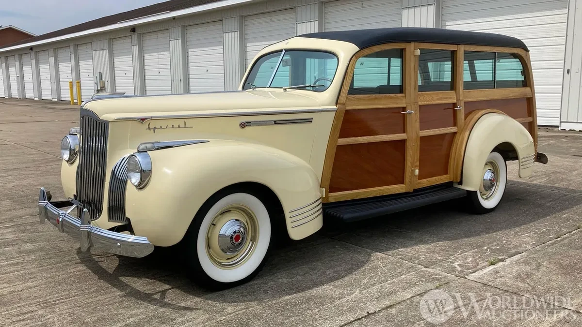1941 Packard 110 Station Wagon — 1 of just 358 Hercules Station Wagon Bodies built