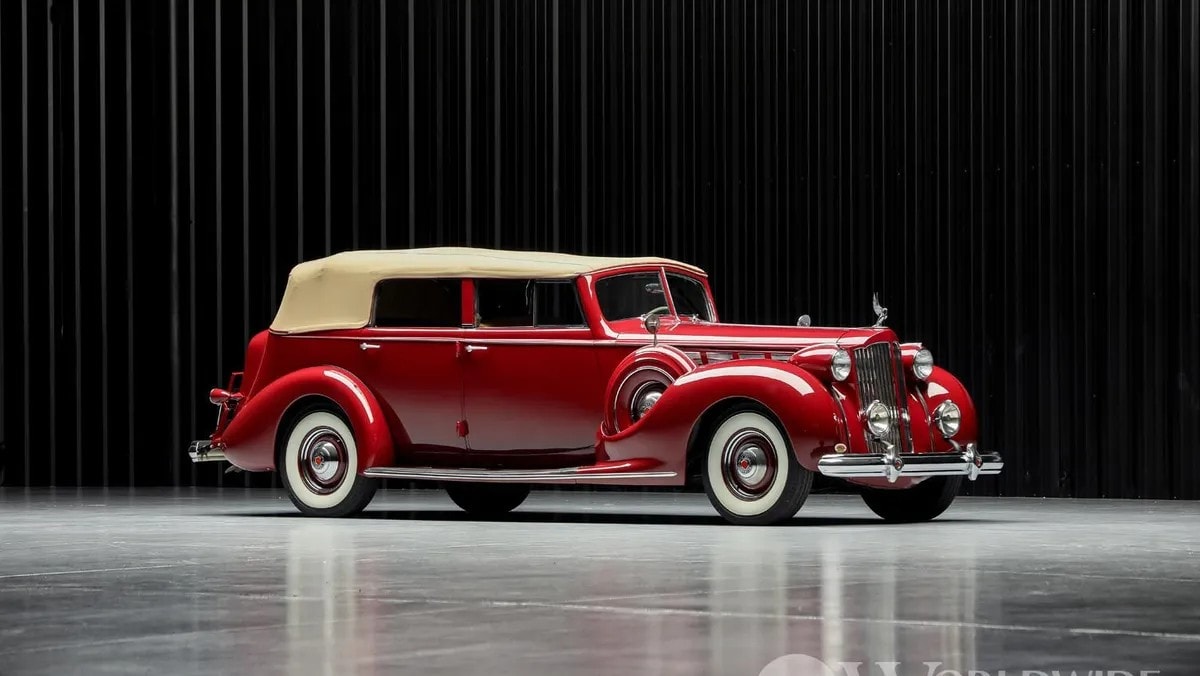 1930 Packard Deluxe Eight Sport Phaeton — CCCA Full Classic — designed by Ray Dietrich